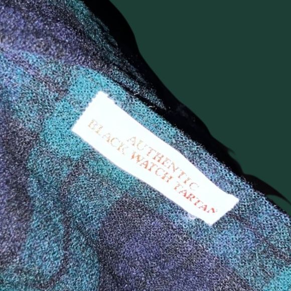 Vintage 1970s-80s Pendleton Blackwatch Tartan Plaid Wool Board Shirt Flannel - X - Picture 5 of 5